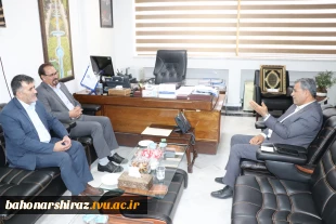 دیدارریئس دانشگاه ملی مهارت واحد استان فارس با معاون سیاسی، امنیتی و اجتماعی استانداری فارس 3