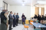 بازدید رئیس دانشگاه ملی مهارت واحد استان فارس و هیأت همراه از آموزشکده دختران کازرون 4