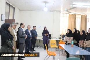 بازدید رئیس دانشگاه ملی مهارت واحد استان فارس و هیأت همراه از آموزشکده دختران کازرون 4