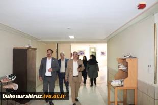 بازدید رئیس دانشگاه ملی مهارت واحد استان فارس و هیأت همراه از آموزشکده دختران کازرون 6