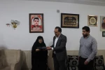 دیدار رئیس دانشگاه ملی مهارت واحد استان فارس با خانواده شهید دانشجو پوریا خوشنام در نورآباد ممسنی
 2
