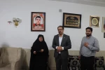 دیدار رئیس دانشگاه ملی مهارت واحد استان فارس با خانواده شهید دانشجو پوریا خوشنام در نورآباد ممسنی
 2